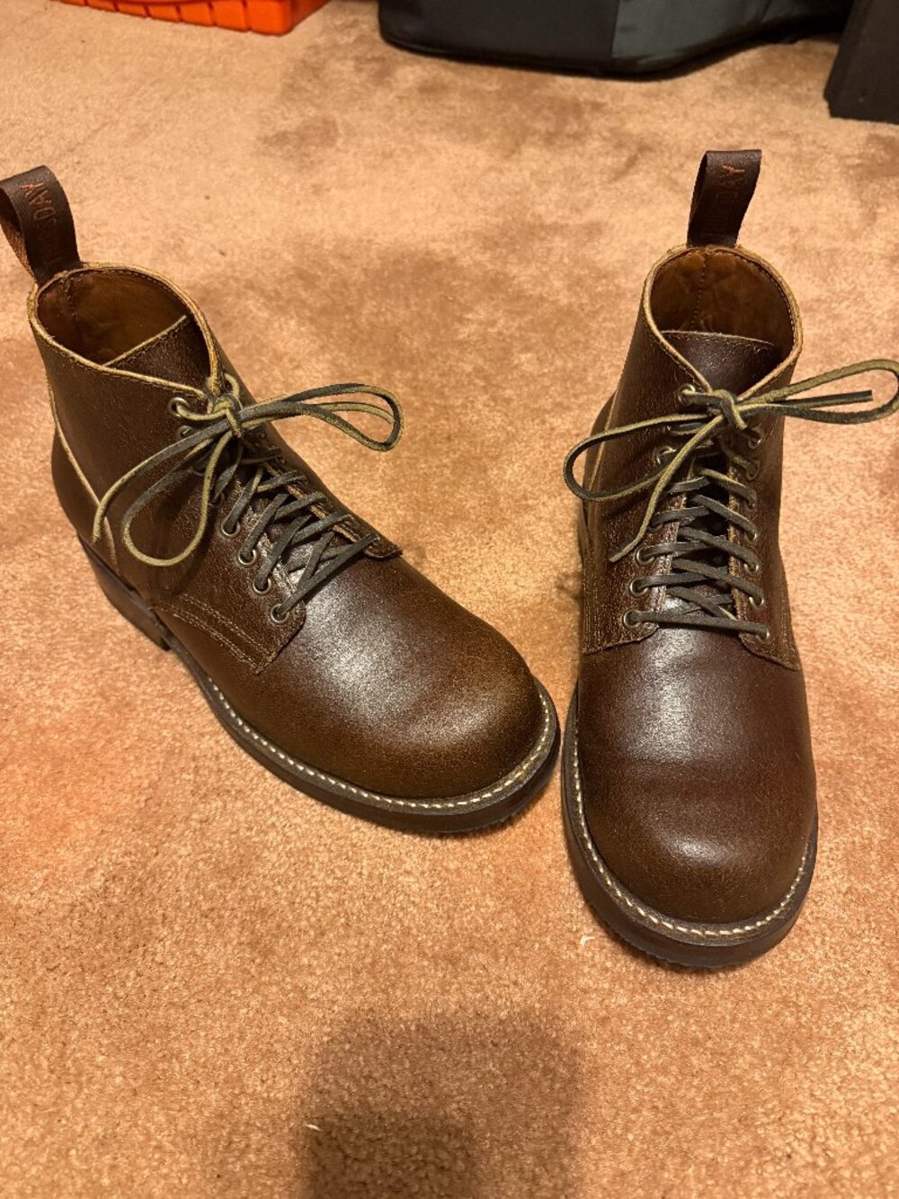 Thursday Brawler Cinnamon Waxed Flesh 9 1/2D